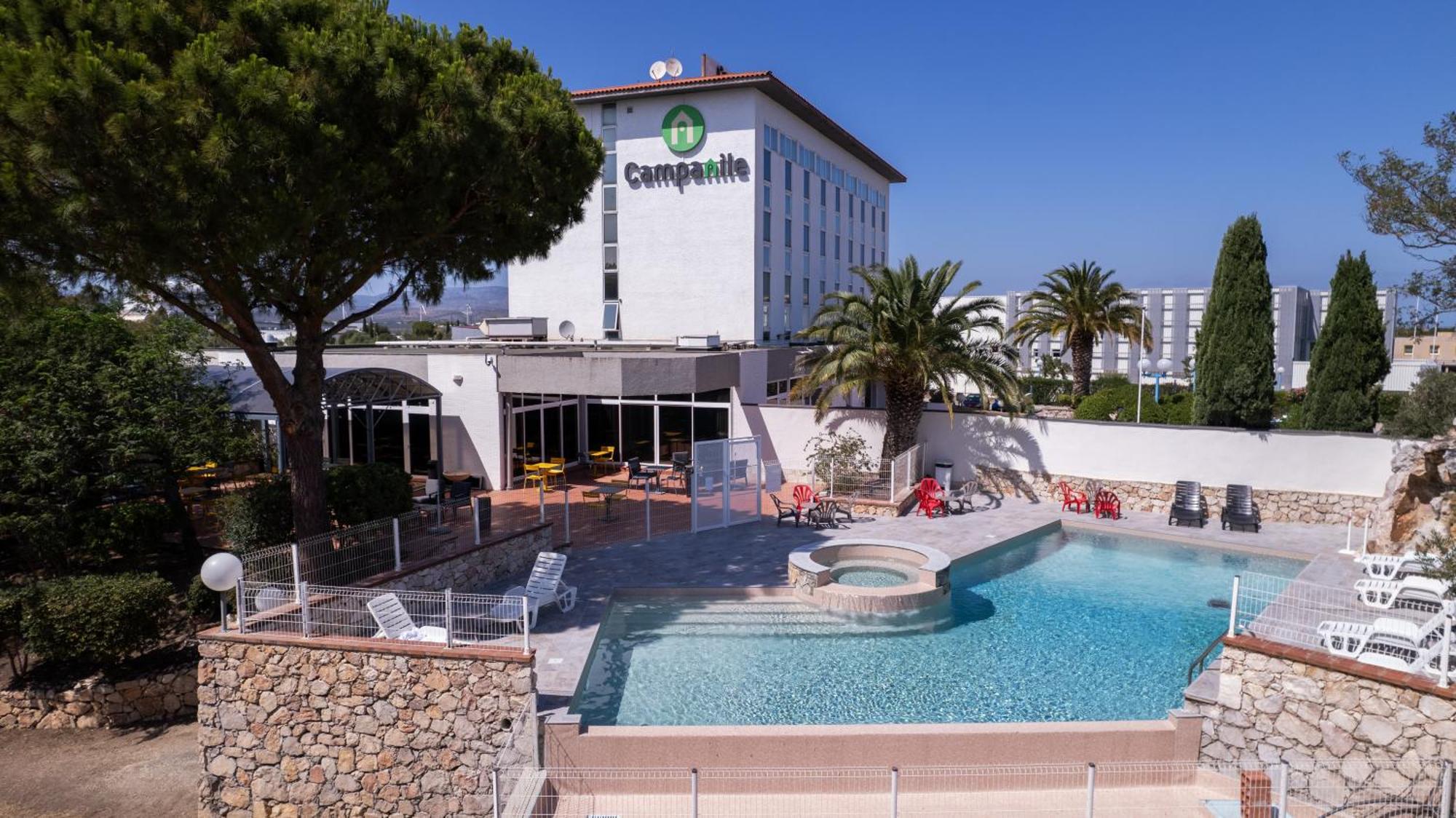 Campanile Perpignan Nord - Aeroport Hotel Rivesaltes Exterior foto